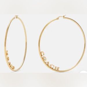 Signature Large Hoop Earrings